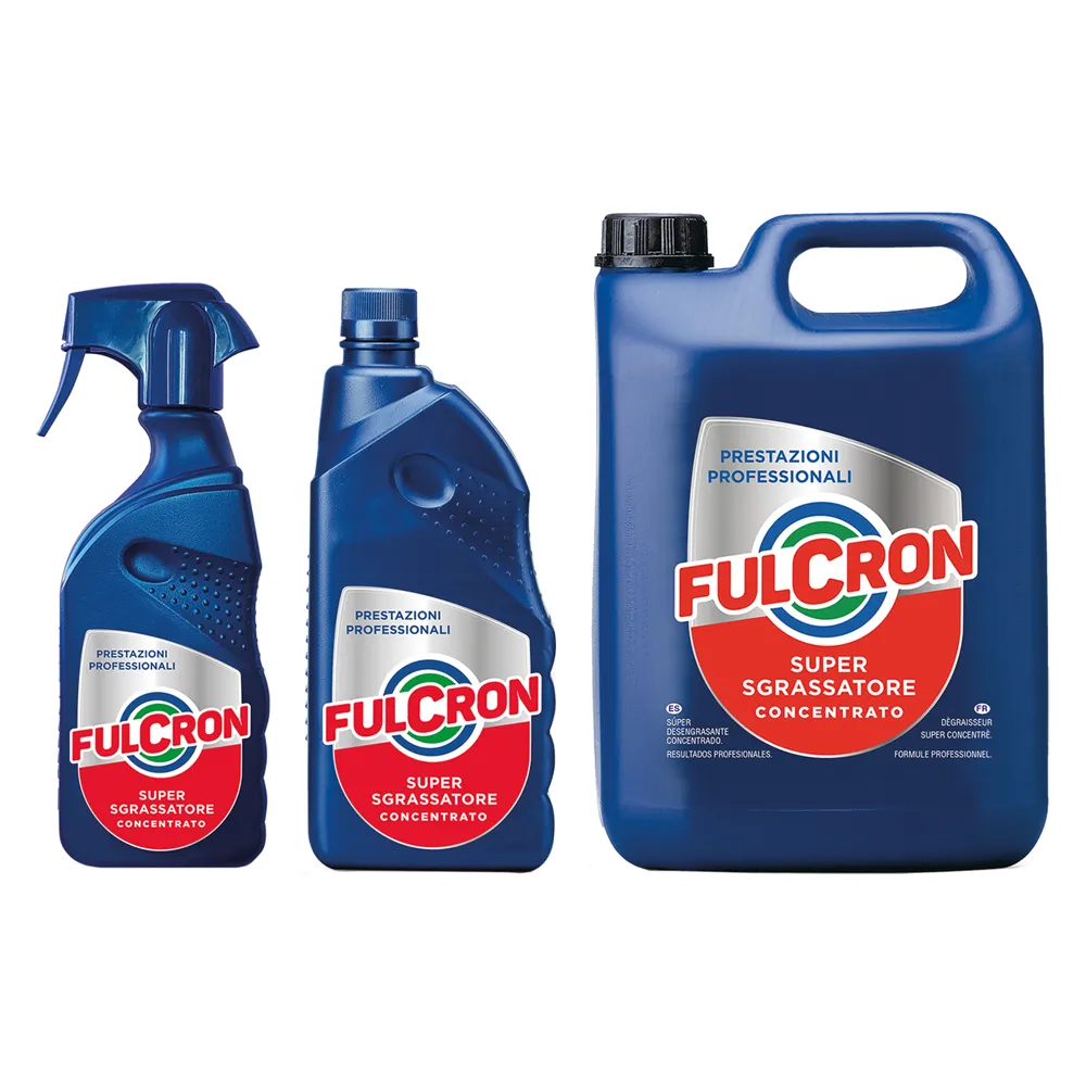 SGRASSANTE CONCENTRATO 'FULCRON' lt 5 - flacone SGRASSANTE CONCENTRATO 'FULCRON' lt 5 - flacone