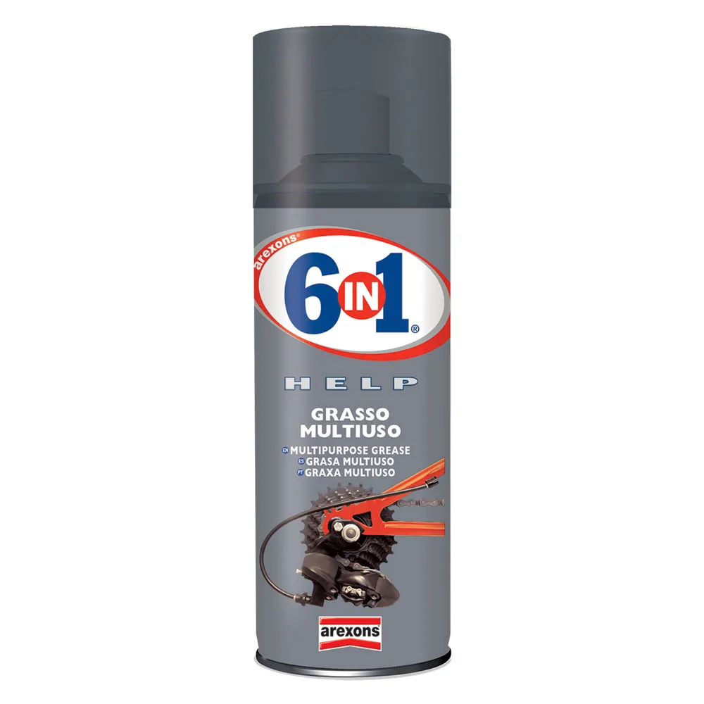 LUBRIFICANTE SPRAY 'HELP GRASSO MULTIUSO' ml. 400 LUBRIFICANTE SPRAY 'HELP GRASSO MULTIUSO' ml. 400