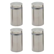 DISTANZIALI INOX PER TARGHE Ø 18 mm - pz 4