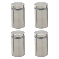 DISTANZIALI INOX PER TARGHE Ø 18 mm - pz 4