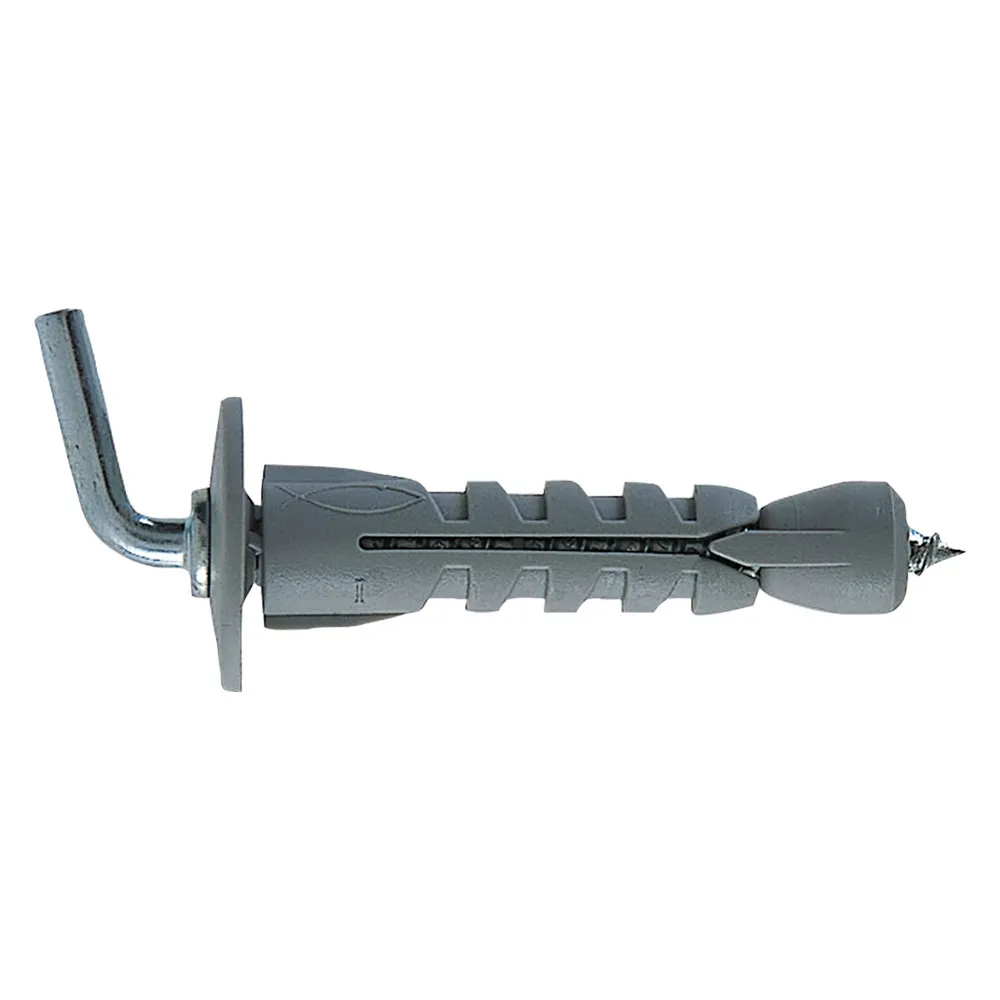 TASSELLO PER CARTONGESSO CON GANCIO CORTO SB N 9/8 Ø 9 x 43 mm TASSELLO PER CARTONGESSO CON GANCIO CORTO SB N 9/8 Ø 9 x 43 mm