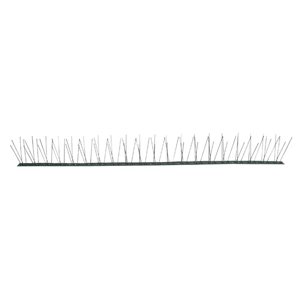 DISSUASORE VOLATILI PER MURETTI mt 1 - 80 spilli h.11 cm DISSUASORE VOLATILI PER MURETTI mt 1 - 80 spilli h.11 cm