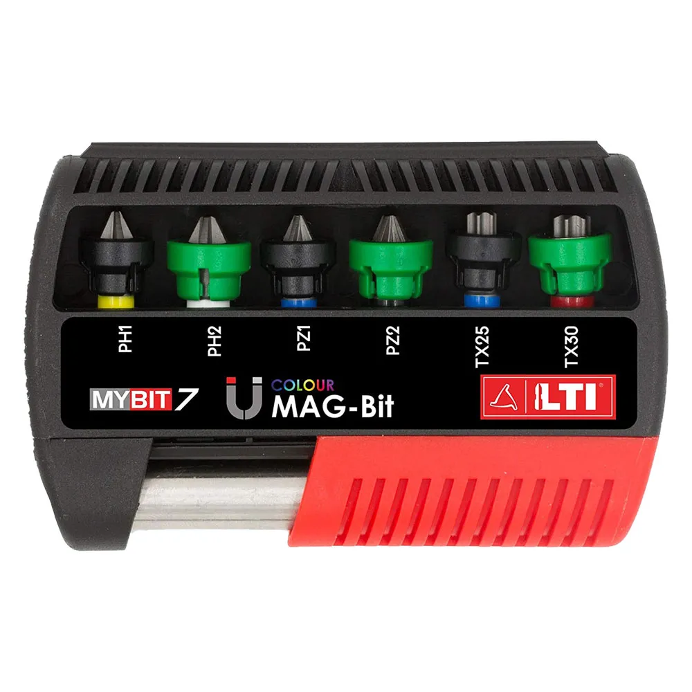 INSERTI IN SET 'MAG BIT+' 7 pezzi INSERTI IN SET 'MAG BIT+' 7 pezzi