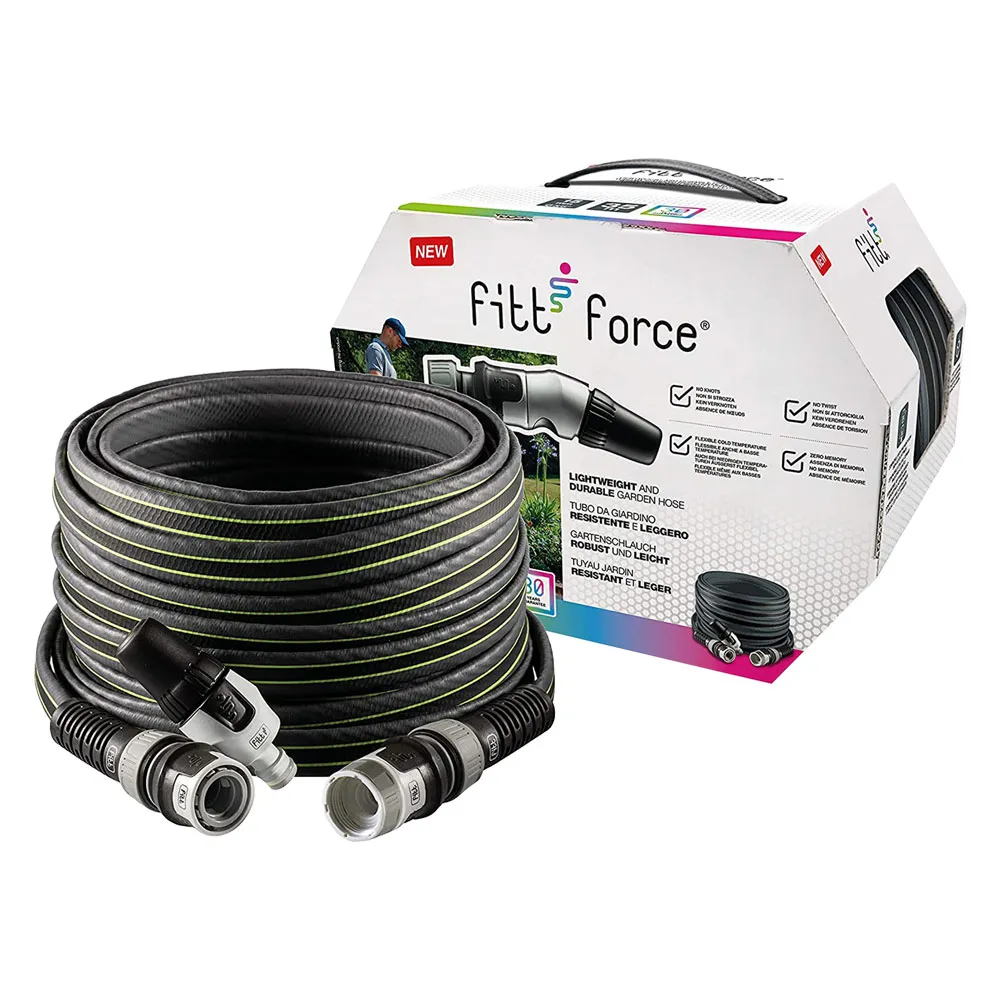 TUBO PER GIARDINO IN KIT 'FORCE' 25 mt. - grigio TUBO PER GIARDINO IN KIT 'FORCE' 25 mt. - grigio