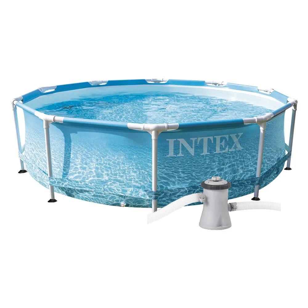 PISCINA CON TELAIO 'LINEA FRAME' cm 305 x 76 - 4485lt pompa 1250 l/h PISCINA CON TELAIO 'LINEA FRAME' cm 305 x 76 - 4485lt pompa 1250 l/h