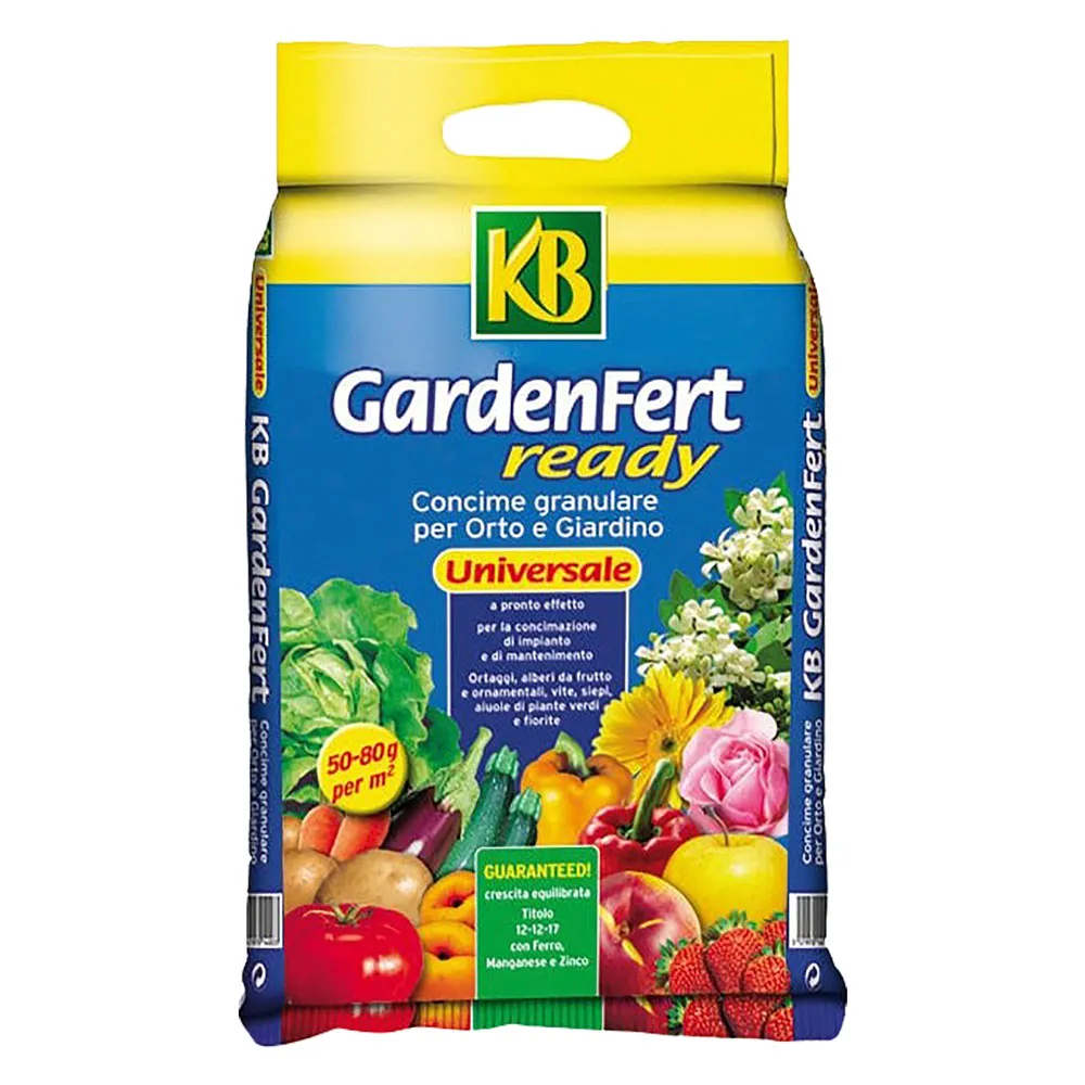 CONCIME GRANULARE UNIVERSALE 'GARDENFERT READY BLU 12-12-17' Kg. 5 CONCIME GRANULARE UNIVERSALE 'GARDENFERT READY BLU 12-12-17' Kg. 5