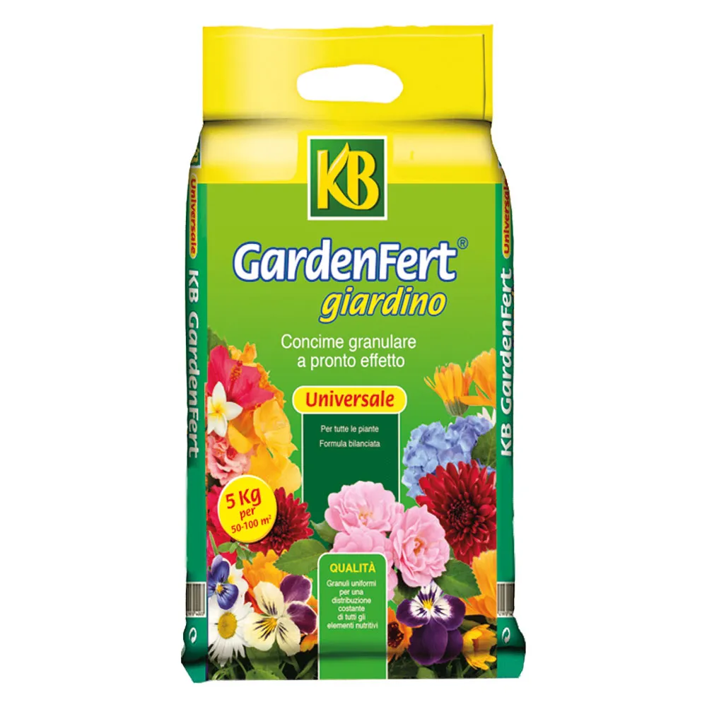 CONCIME GRANULARE UNIVERSALE 'GARDENFERT GIARDINO 12-12-12' Kg. 5 CONCIME GRANULARE UNIVERSALE 'GARDENFERT GIARDINO 12-12-12' Kg. 5