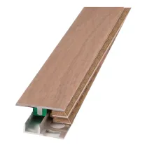 PROFILO PIATTO CON BASE PER LAMINATO E PARQUET 'UN rivestito rovere