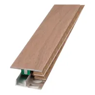 PROFILO PIATTO CON BASE PER LAMINATO E PARQUET 'UN rivestito rovere