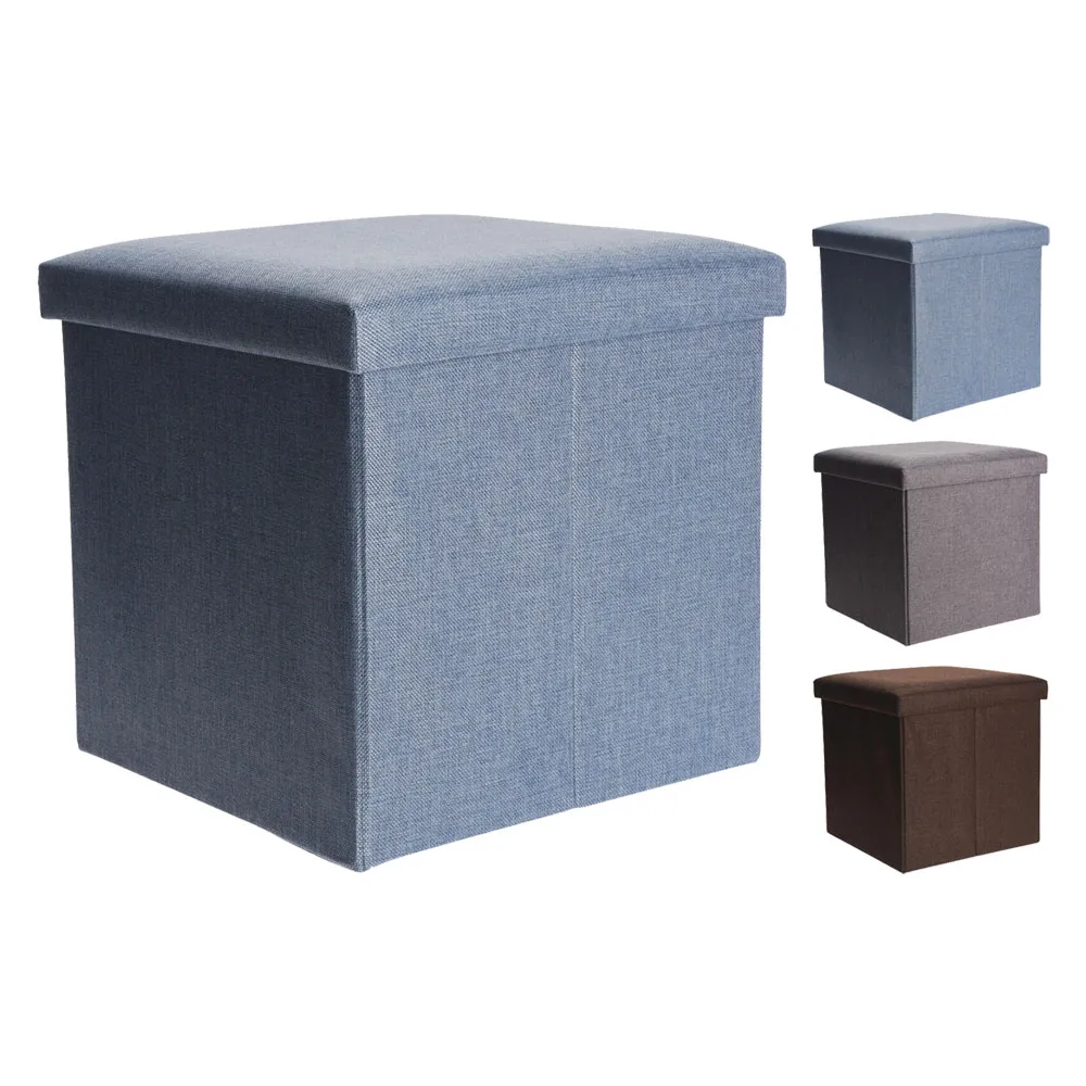 CONTENITORE MULTIUSO 'POUF' cm 38 x 38 x h 38 CONTENITORE MULTIUSO 'POUF' cm 38 x 38 x h 38