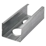 MONTANTE PER PARETI TIPO 'M' mm 49 x 50 - mt 3