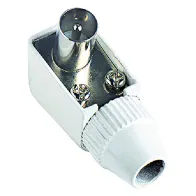 SPINA / PRESA TV COASSIALE A SQUADRA presa Ø mm 9