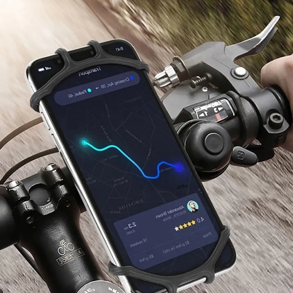 SUPPORTO SMARTPHONE PER BICI E MOTO rotazione 360° SUPPORTO SMARTPHONE PER BICI E MOTO rotazione 360°