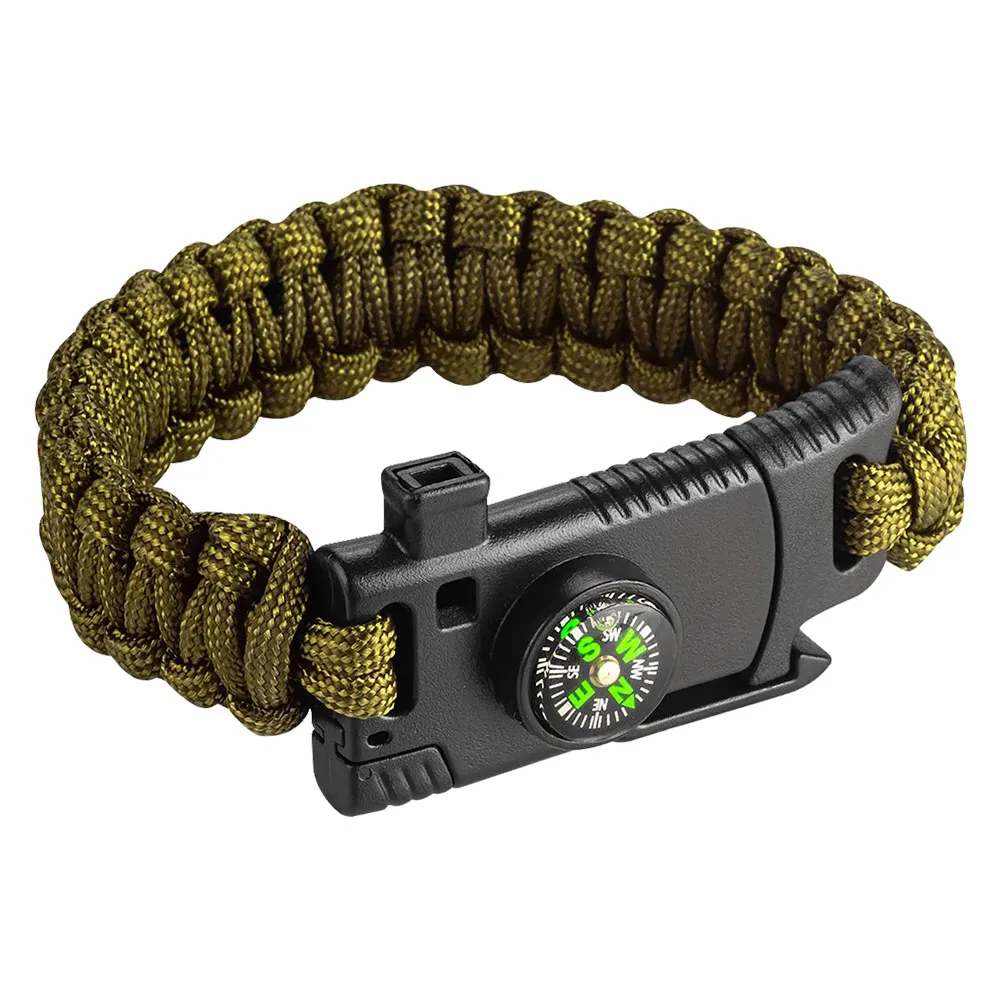 BRACCIALE DA ESCURSIONE 5 IN 1 colore verde BRACCIALE DA ESCURSIONE 5 IN 1 colore verde