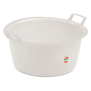 BACINELLA ROTONDA ø 30 cm -  7 lt neutro