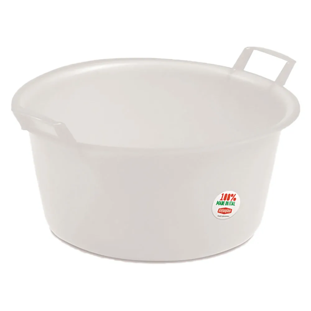BACINELLA ROTONDA ø 45 cm -  20 lt neutro