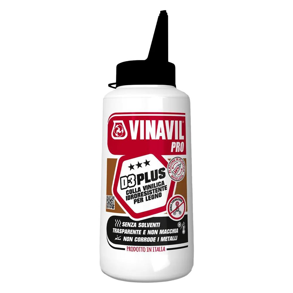 COLLA VINILICA 'VINAVIL PRO D3 PLUS' gr. 750 COLLA VINILICA 'VINAVIL PRO D3 PLUS' gr. 750