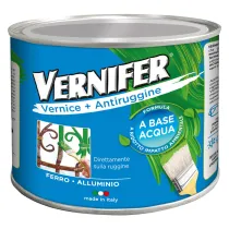 VERNICE ANTIRUGGINE BASE ACQUA 'VERNIFER' Ml. 500 - marrone brillante (4601)