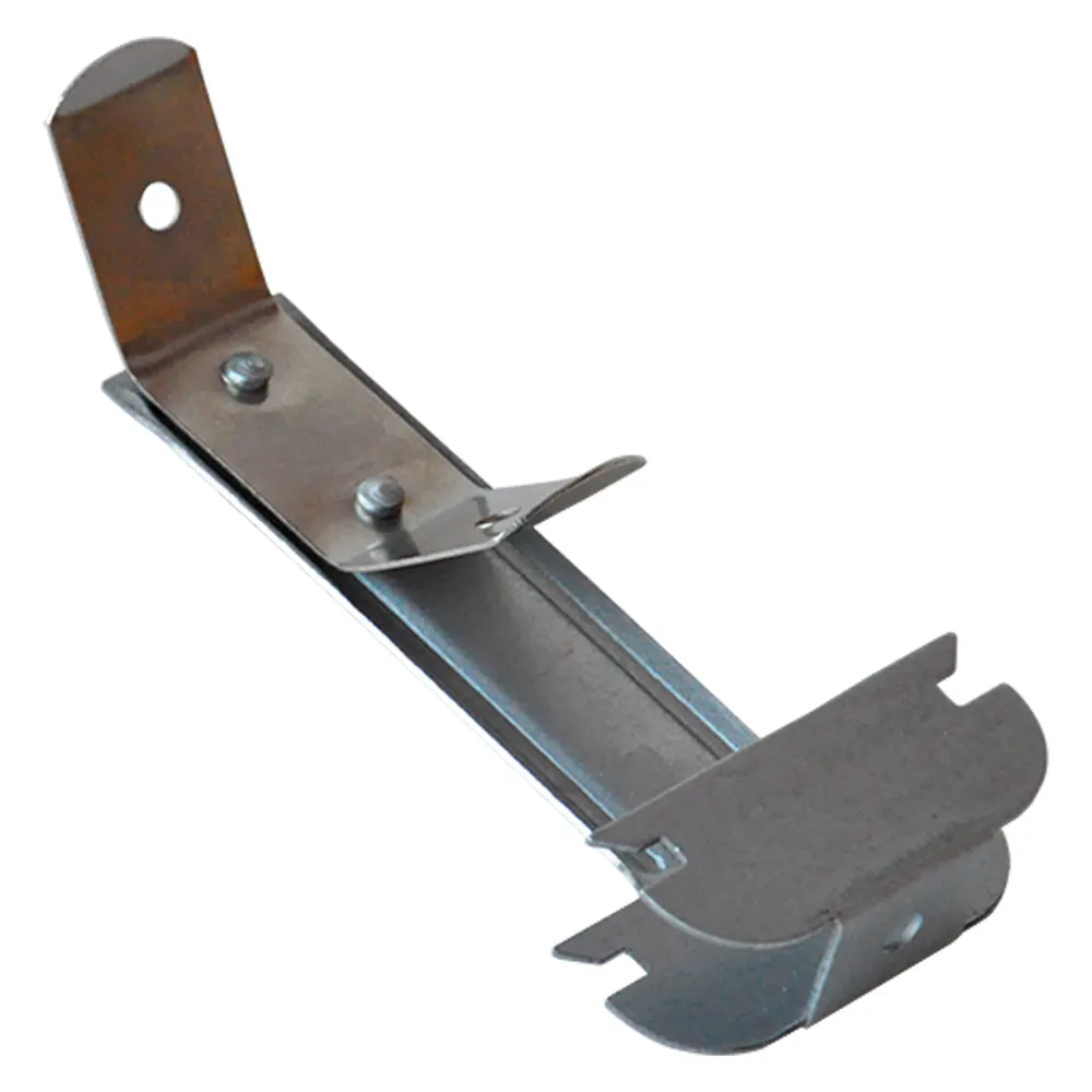 GANCIO CON MOLLA per profilo 27 x 49 - largh.molla 20 mm GANCIO CON MOLLA per profilo 27 x 49 - largh.molla 20 mm