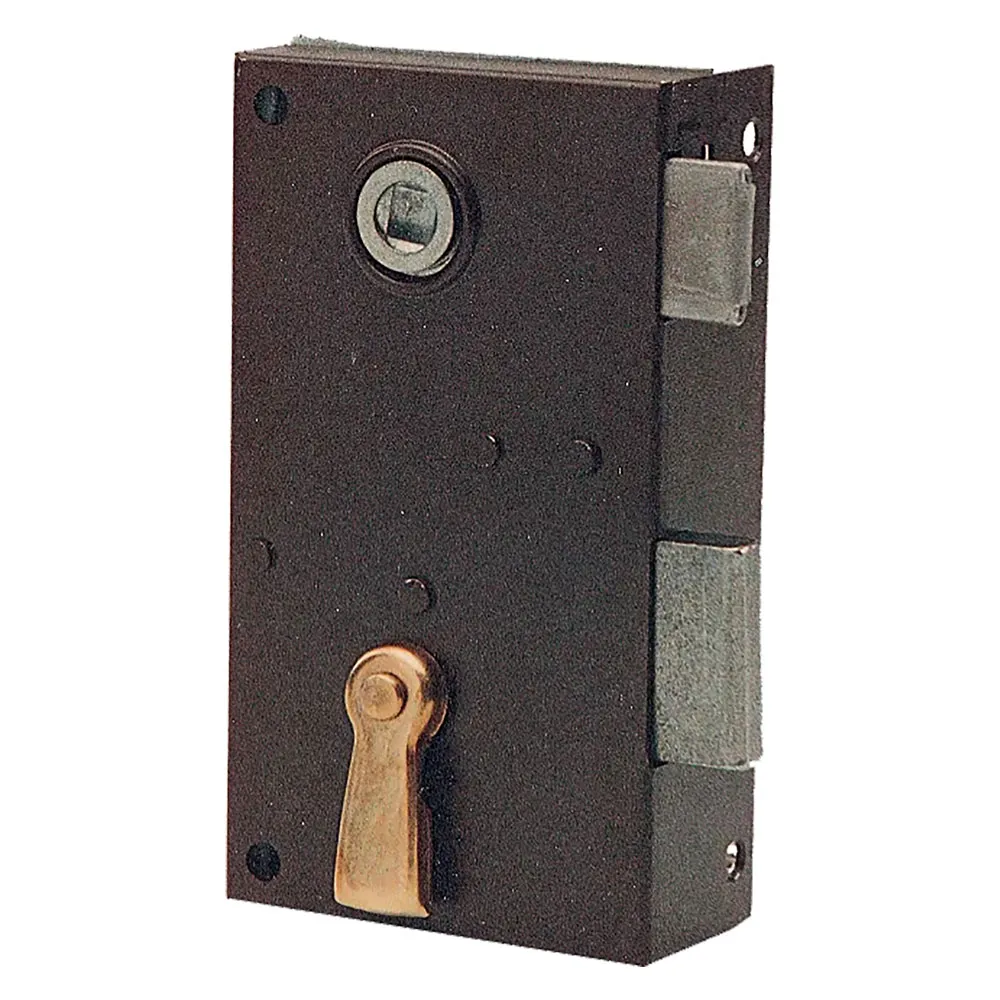 SERRATURA VERTICALE DA APPLICARE ART. 185 E 45 - lunghezza mm 70 Dx SERRATURA VERTICALE DA APPLICARE ART. 185 E 45 - lunghezza mm 70 Dx