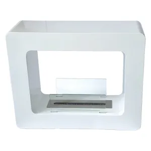 BIOCAMINO DA PAVIMENTO 'TIKAL' kw 3 - colore bianco