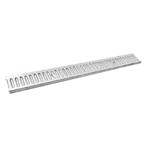 GRIGLIA ZINCATA PER CANALETTA 'COMPACT' A15 - cm 100 x 10