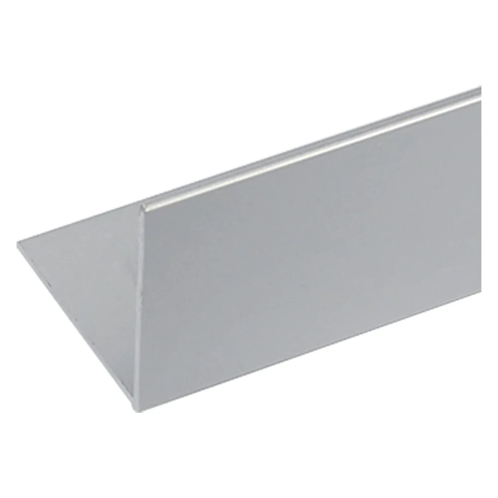 PROFILO PER FAI DA TE ANGOLARE mm 30 x 30 x 1 - mt 1 argento bril. PROFILO PER FAI DA TE ANGOLARE mm 30 x 30 x 1 - mt 1 argento bril.