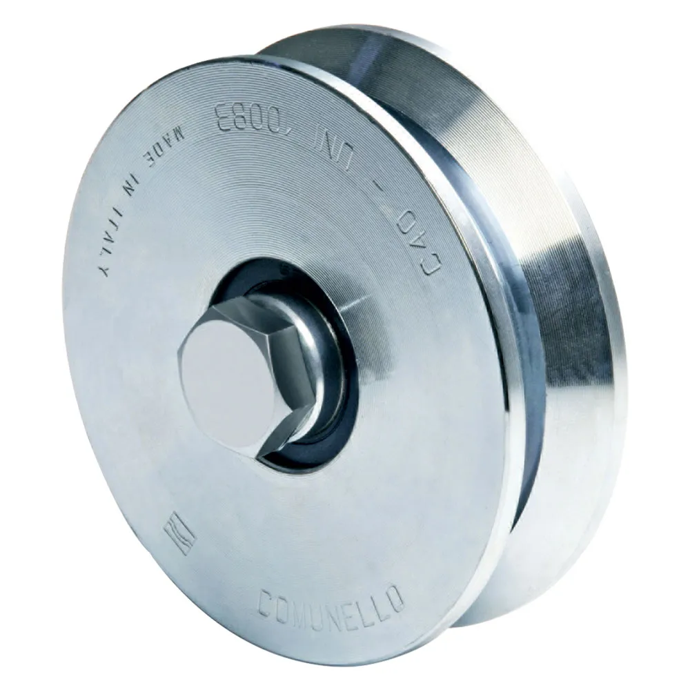 RUOTA PER CANCELLI GOLA A 'Y' ART. 307Y Ø 157 - portata 575 kg RUOTA PER CANCELLI GOLA A 'Y' ART. 307Y Ø 157 - portata 575 kg