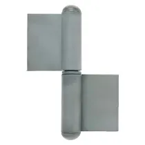 CERNIERA IN ACCIAIO ART.1222 destra - mm 82 x 72 - ali 40 mm