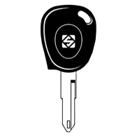 CHIAVI TRANSPONDER OTTONE TOY46RTE