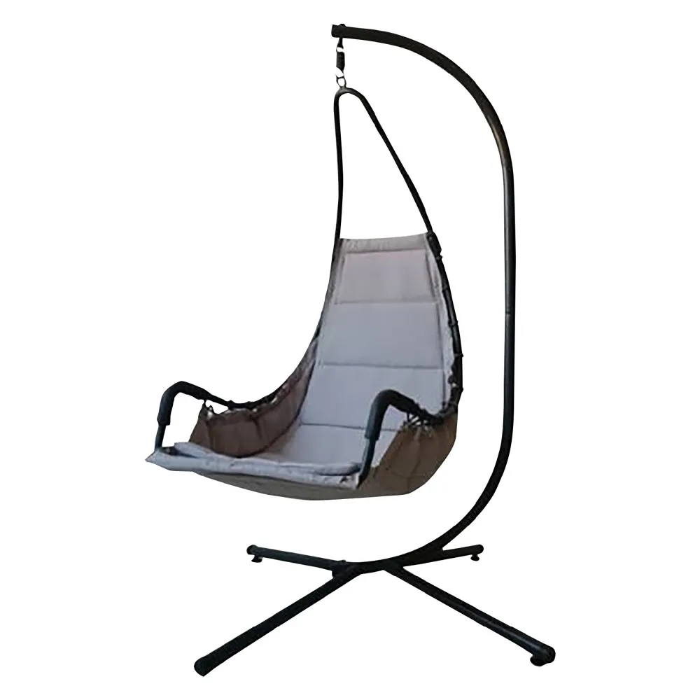 DONDOLO 'ASN' monoposto - cuscino beige/marrone DONDOLO 'ASN' monoposto - cuscino beige/marrone