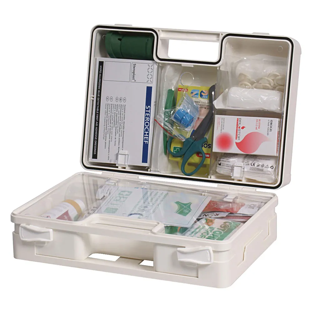 CASSETTA PRIMO SOCCORSO SETTORE ALIMENTARE 'CPS100' cm 33 x 24 x 13 CASSETTA PRIMO SOCCORSO SETTORE ALIMENTARE 'CPS100' cm 33 x 24 x 13