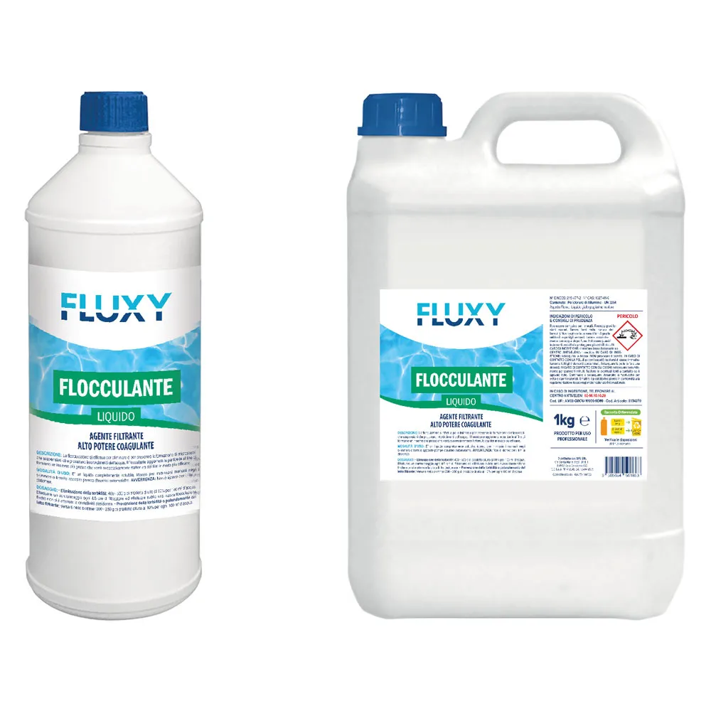 FLOCCULANTE LIQUIDO Kg. 1 - flacone FLOCCULANTE LIQUIDO Kg. 1 - flacone
