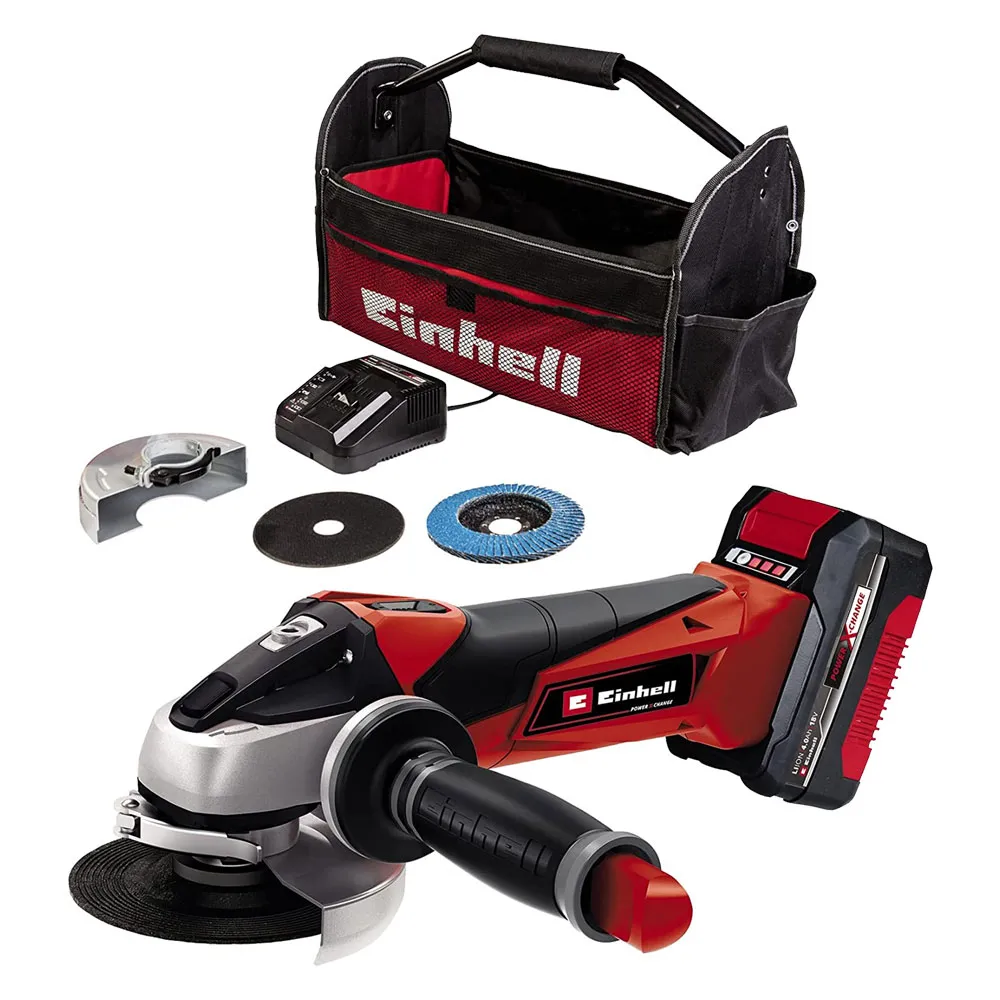SMERIGLIATRICE ANGOLARE A BATTERIA 'TE-AG 115 LI' 18V - 4 SMERIGLIATRICE ANGOLARE A BATTERIA 'TE-AG 115 LI' 18V - 4