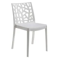 SEDIA IN POLIPROPILENE 'MATRIX' bianco