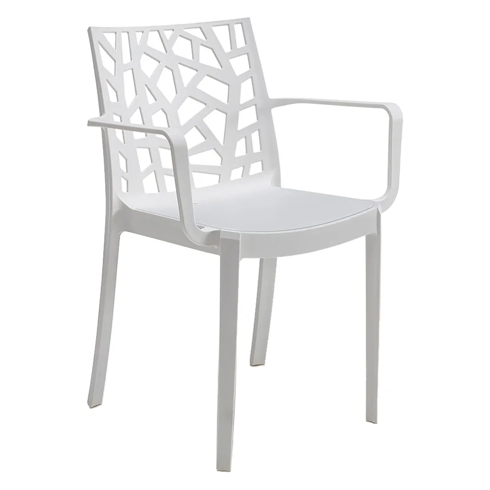 SEDIA IN POLIPROPILENE 'MATRIX ARMCHAIR' bianco SEDIA IN POLIPROPILENE 'MATRIX ARMCHAIR' bianco