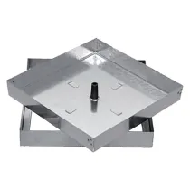 SIGILLO PORTAPAVIMENTO 'LEGGERO' cm 53 x 53 - luce cm 49 x 49