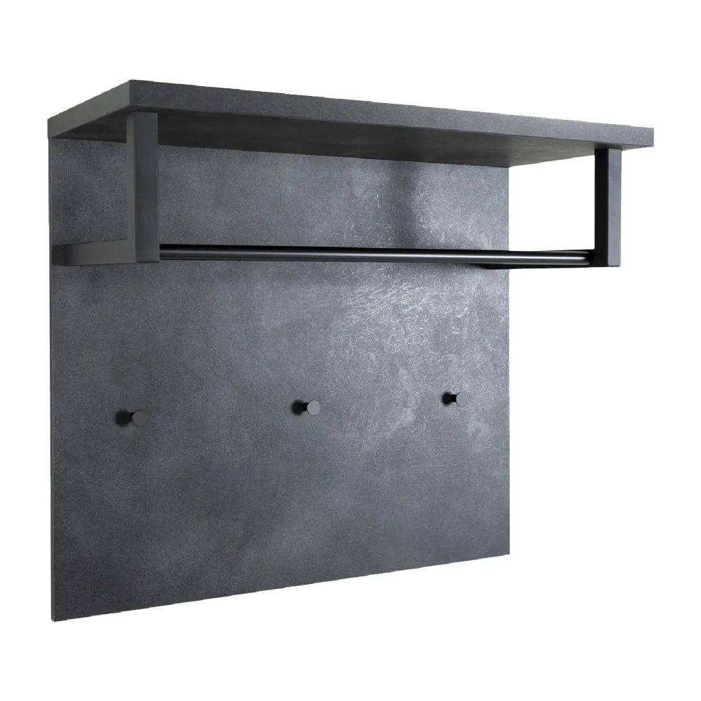 PENSILE INGRESSO APPENDIABITI LINEA 'SEGNO' cm. 35 x 82 x h.71 - cemento PENSILE INGRESSO APPENDIABITI LINEA 'SEGNO' cm. 35 x 82 x h.71 - cemento