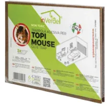 TRAPPOLA ADESIVA PER RODITORI 2 tavolette cm 28 x 19