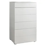 CASSETTONE LINEA 'PRIVILEGIO' cm. 44 x 70 x h.118 - bianco (6 cassetti)