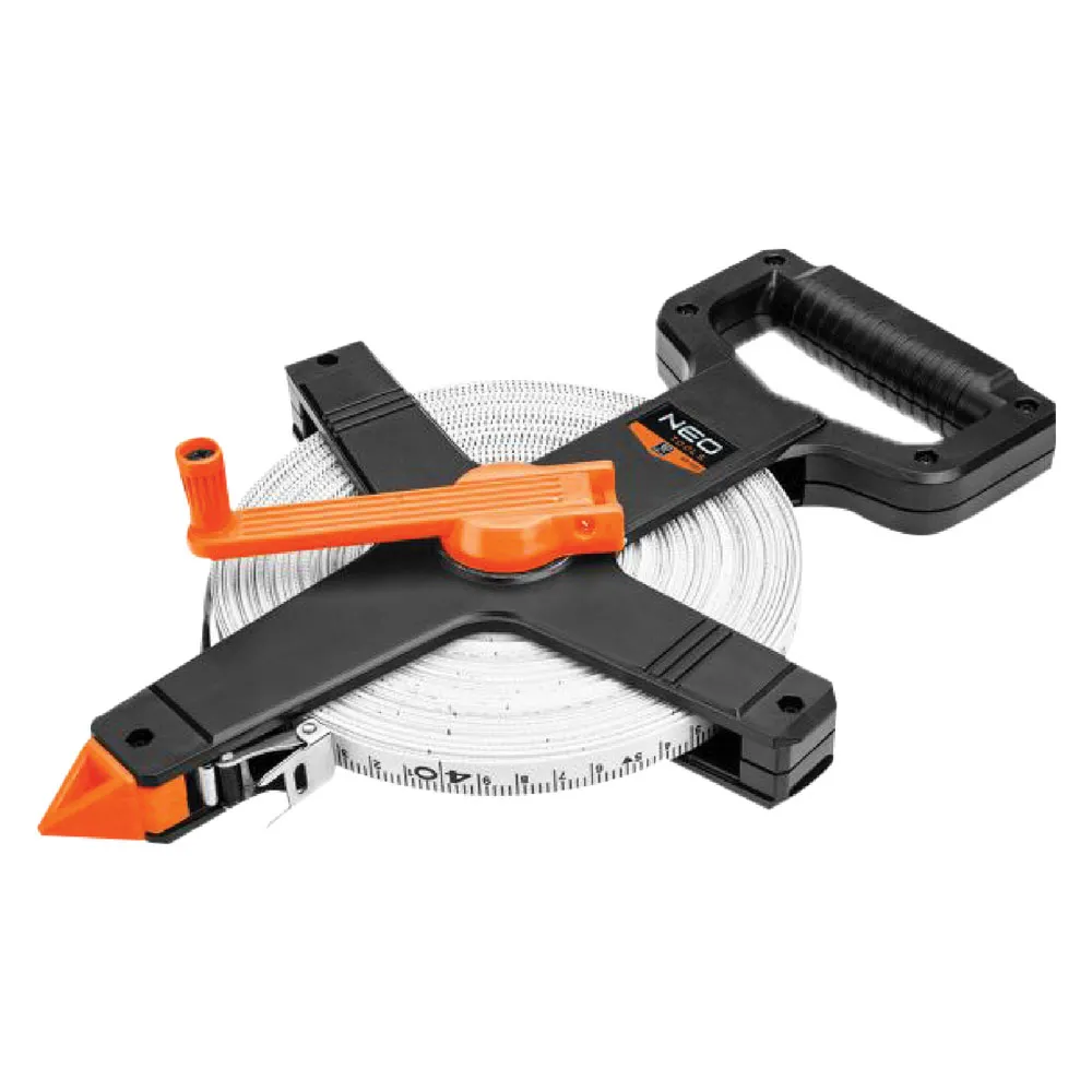 ROTELLA METRICA CON IMPUGNATURA mt 50 nastro fibra ROTELLA METRICA CON IMPUGNATURA mt 50 nastro fibra