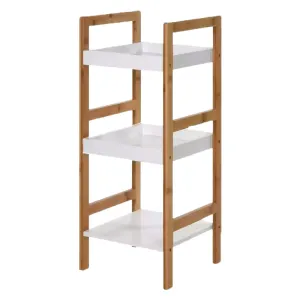 SCAFFALE PORTABIANCHERIA  cm 30 x 30 x h.72 (l x p x h)