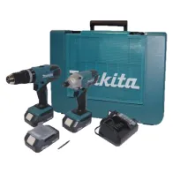 KIT TRAPANI AVVITATORI A BATTERIA 'DK18922A01' kit assemblato 2 pezzi