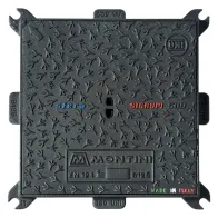 CHIUSINO IN GHISA CLASSE B125 SIGNUM - 50 x 50 - Kg 17