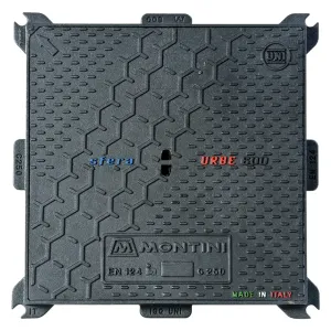 CHIUSINO IN GHISA C250 URBE - 60 x 60 - Kg 30