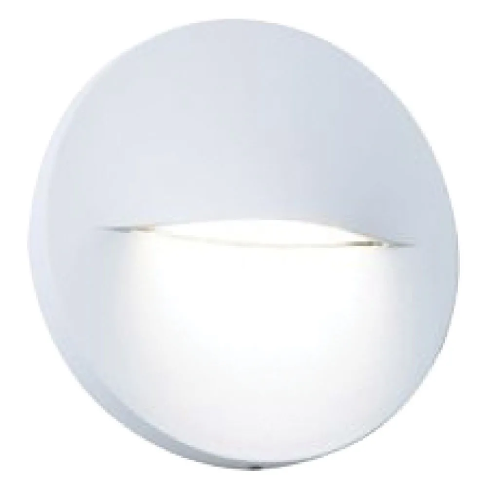 SEGNA PASSO TONDO 'OPEN' colore grafite - 3 watt