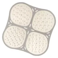 TAPPETO ANTISCIVOLO MASSAGGIANTE 'RELAX' cm 53 x 53