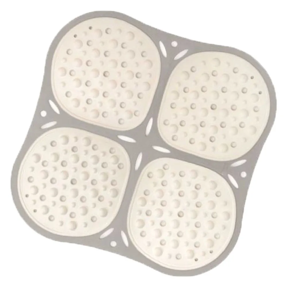 TAPPETO ANTISCIVOLO MASSAGGIANTE 'RELAX' cm 53 x 53 TAPPETO ANTISCIVOLO MASSAGGIANTE 'RELAX' cm 53 x 53