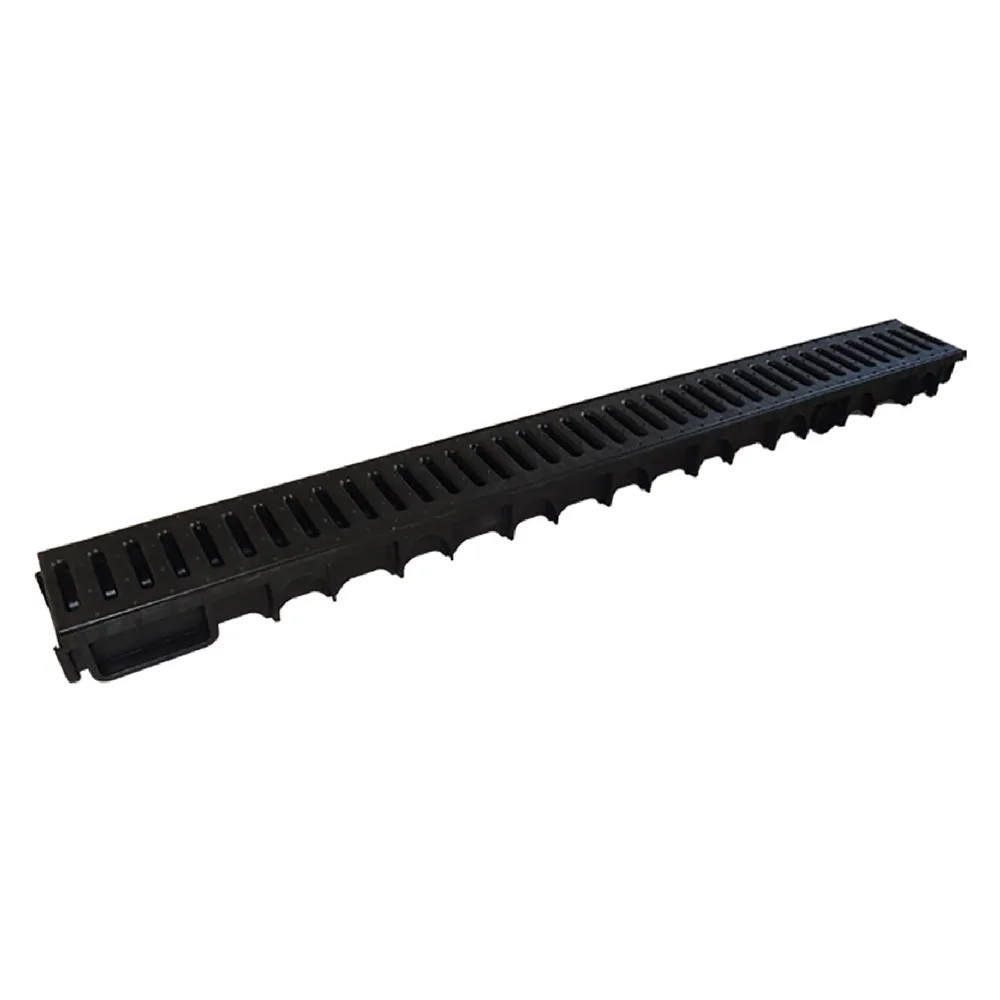 CANALETTA MODULARE PEDONABILE CON GRIGLIA PVC kit 3 pezzi + 2 tappi CANALETTA MODULARE PEDONABILE CON GRIGLIA PVC kit 3 pezzi + 2 tappi