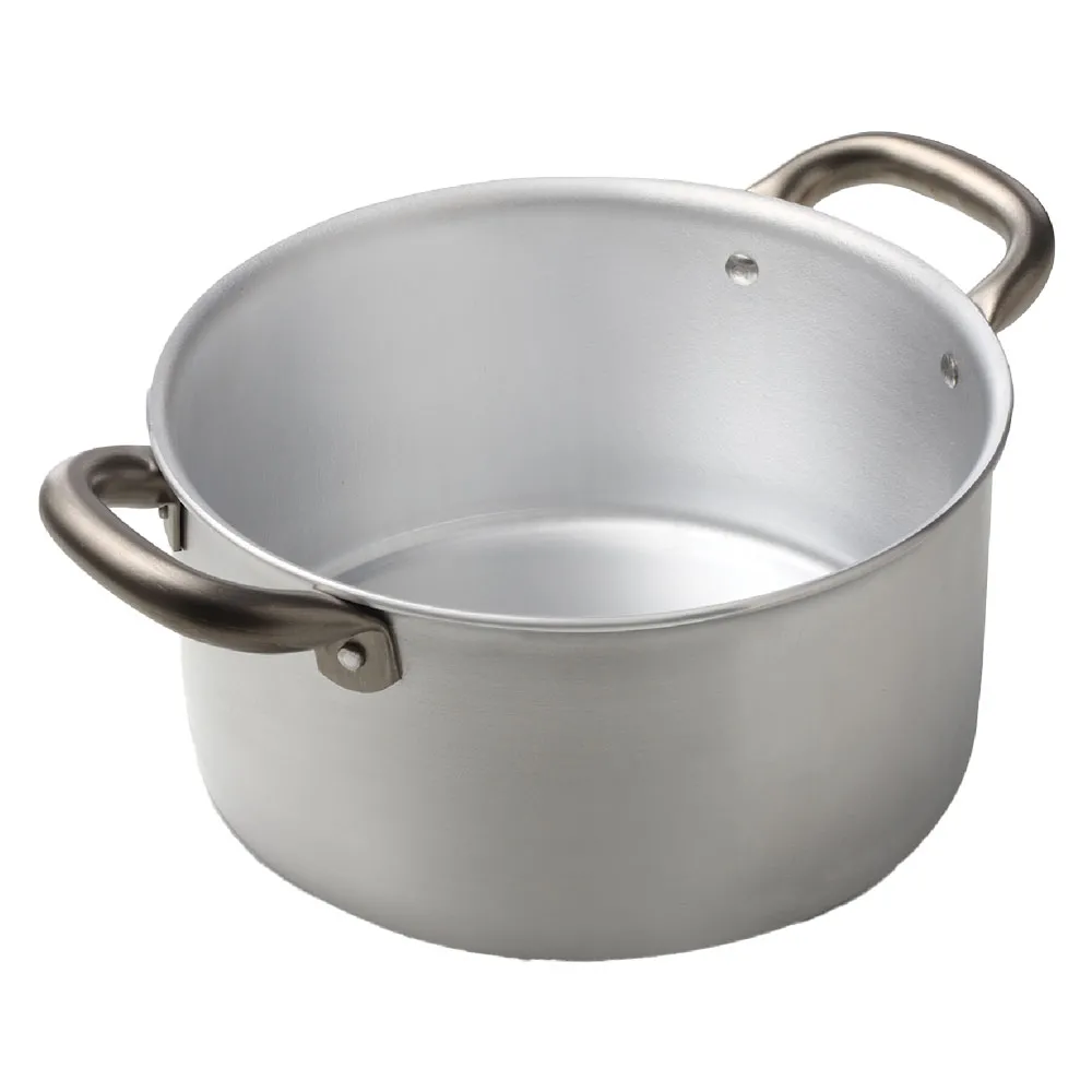 CASSERUOLA ALLUMINIO CON DUE MANICI 'PROFESSIONE CUOCO' Ø cm. 16 CASSERUOLA ALLUMINIO CON DUE MANICI 'PROFESSIONE CUOCO' Ø cm. 16